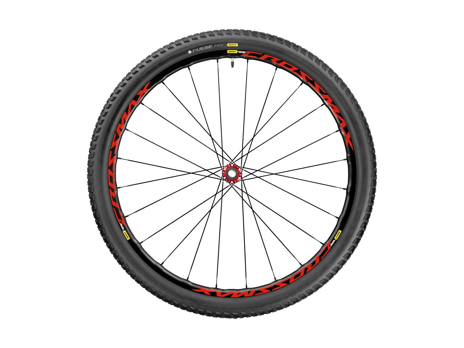 Mavic Crossmax Elite 27.5 Boost, black-red - Bild 1