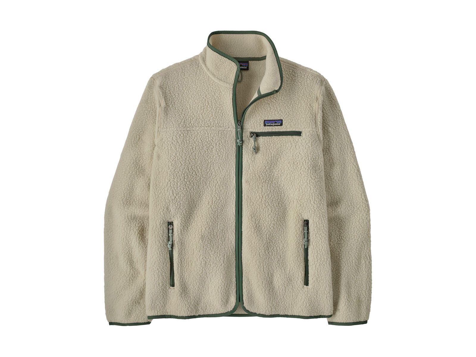 Patagonia Men's Retro Pile Jacket, pelican w/canopy green - Bild 1