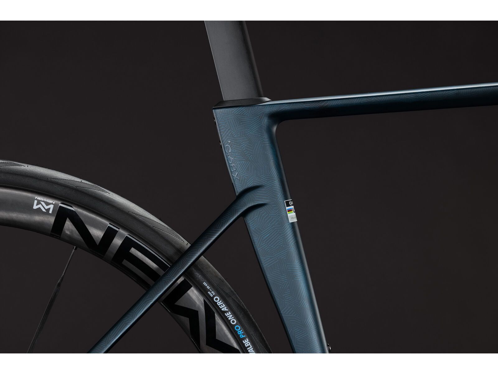 Cube Litening Air C:68X SLX, liquidblue´n´crisscross - Bild 5