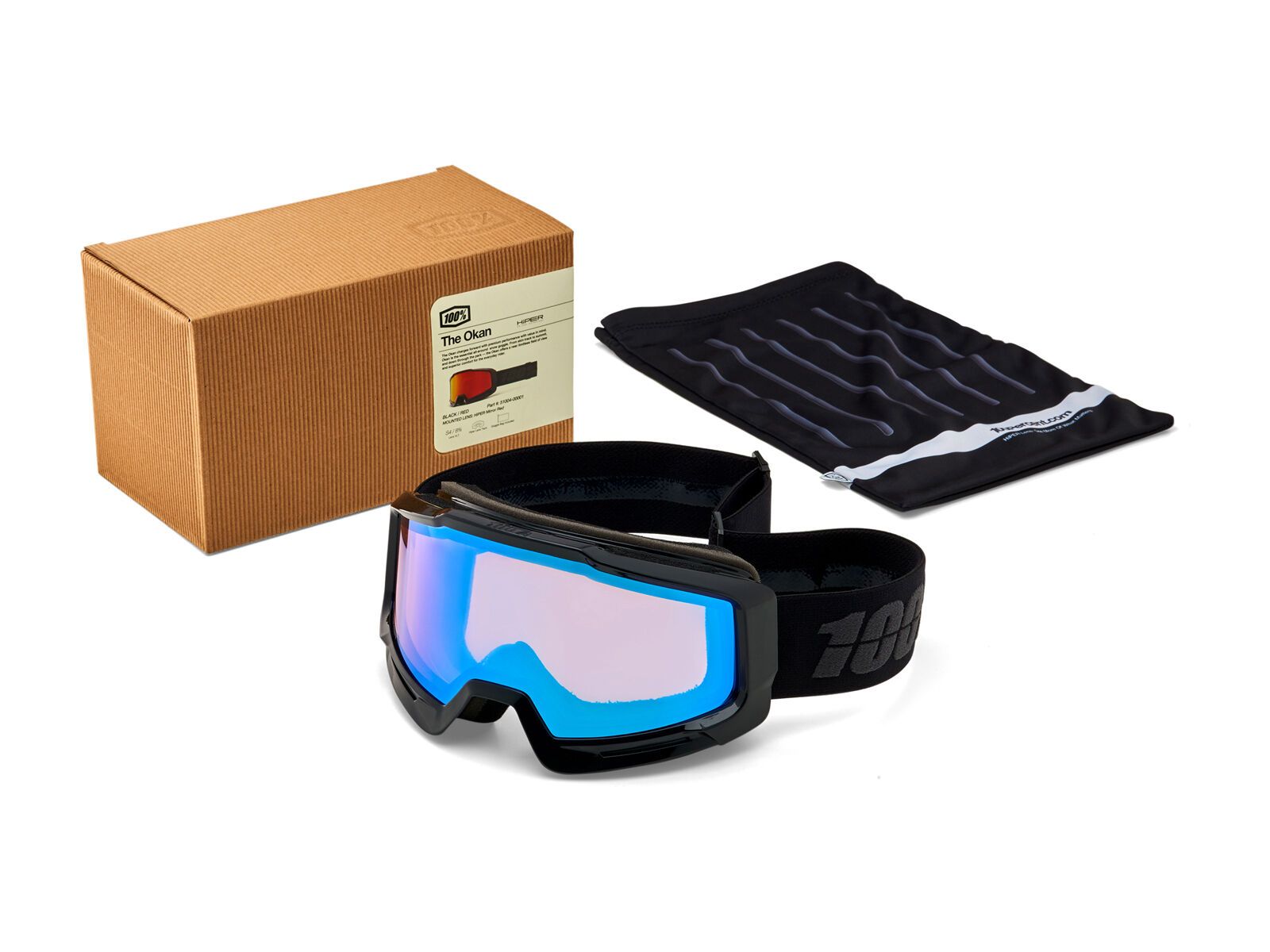 100% Okan - HiPER Pink w/Turquoise ML Mi, essential black - Bild 2