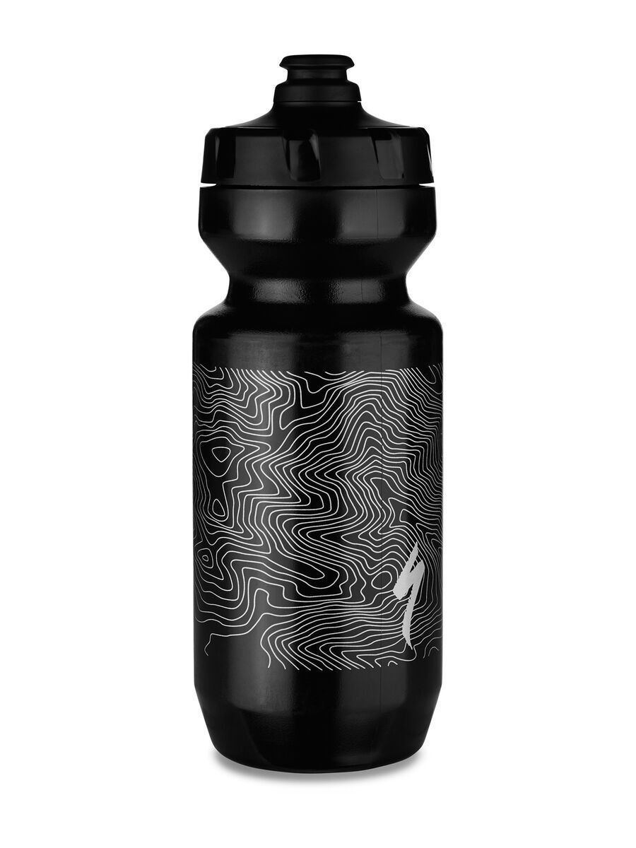 Specialized Purist MoFlo Water Bottle 22 oz, black/metallic silver - Bild 1