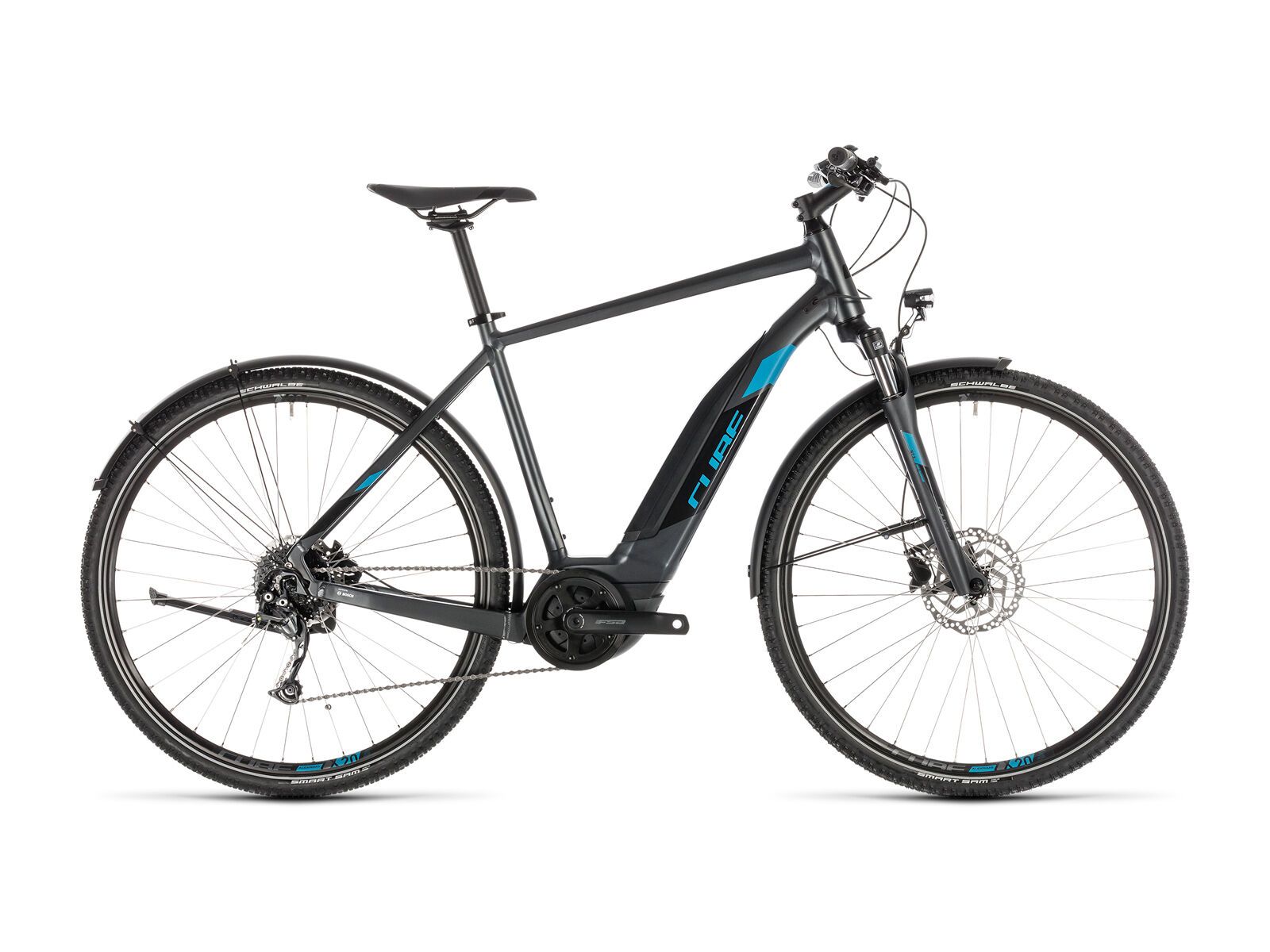 Cube Cross Hybrid One Allroad 400, iridium´n´blue - Bild 1