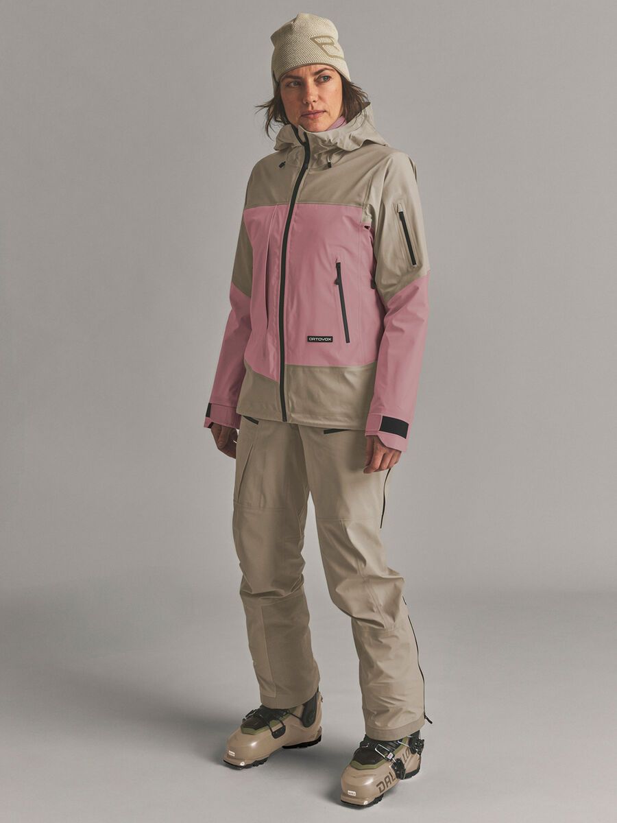 Ortovox Ortler Gore-Tex Jacket W, dusk rose - Bild 4
