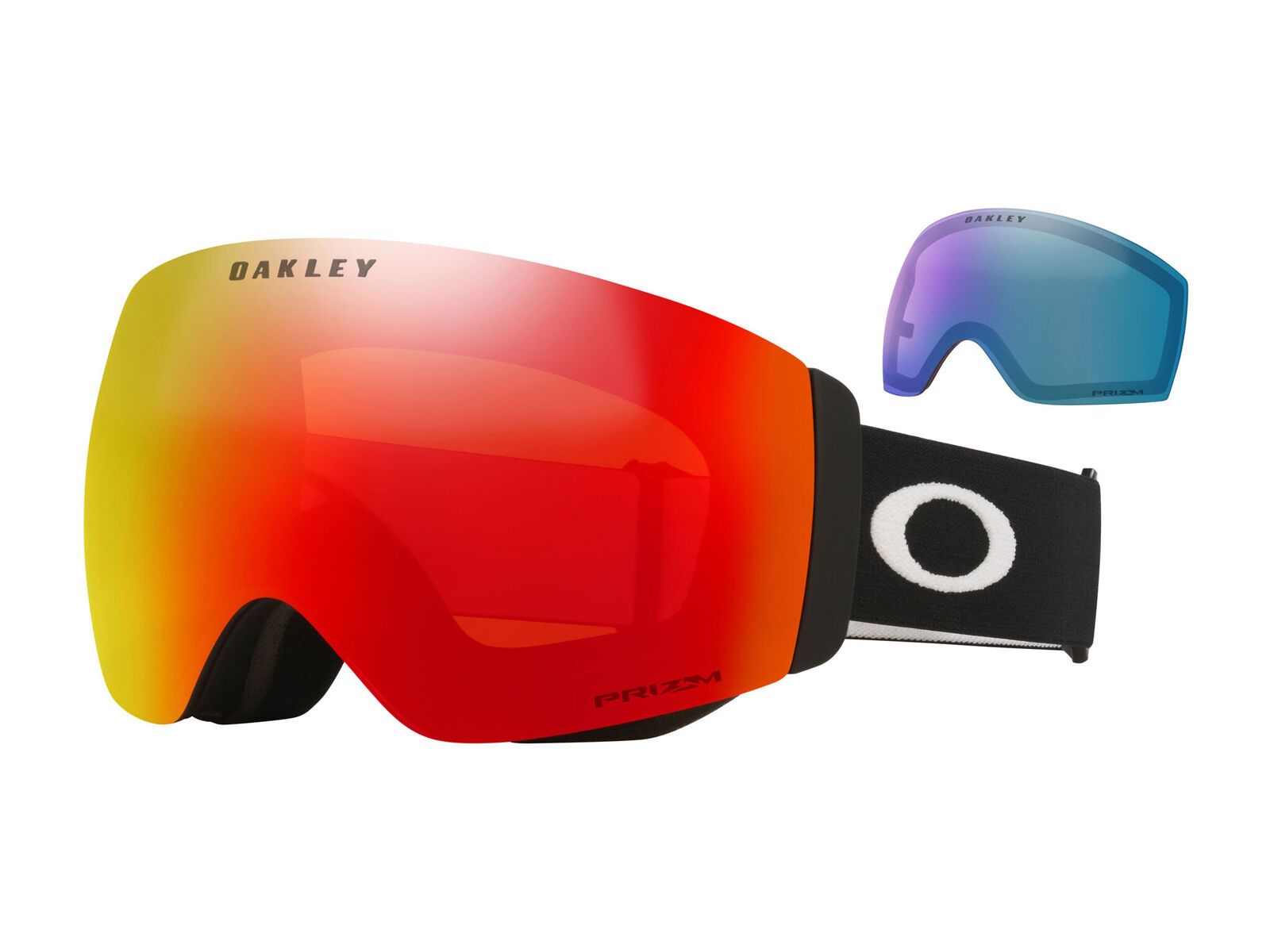 Oakley Flight Deck Pro M, Prizm Snow Torch Iridium & Iced / matte black - Bild 1