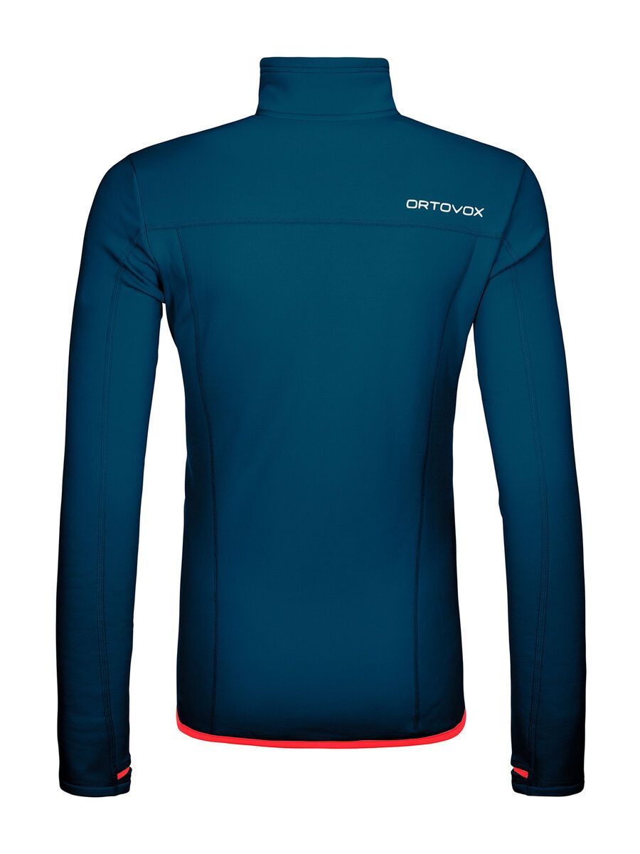 Ortovox Merino Fleece Jacket W, petrol blue - Bild 2
