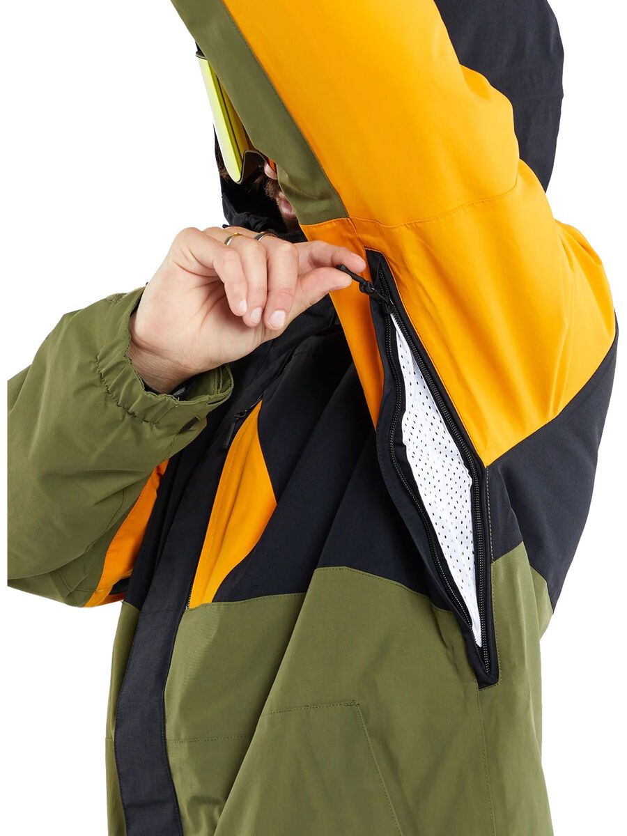 Volcom L Insulated Gore-Tex Jacket, gold - Bild 5