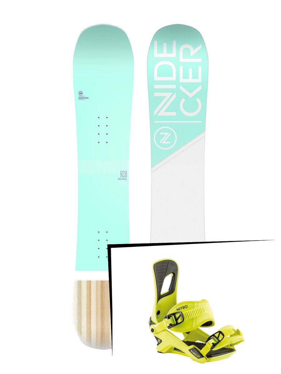 Set: Nidecker Elle 2019 + Nitro Rambler (2179818S) - Bild 1