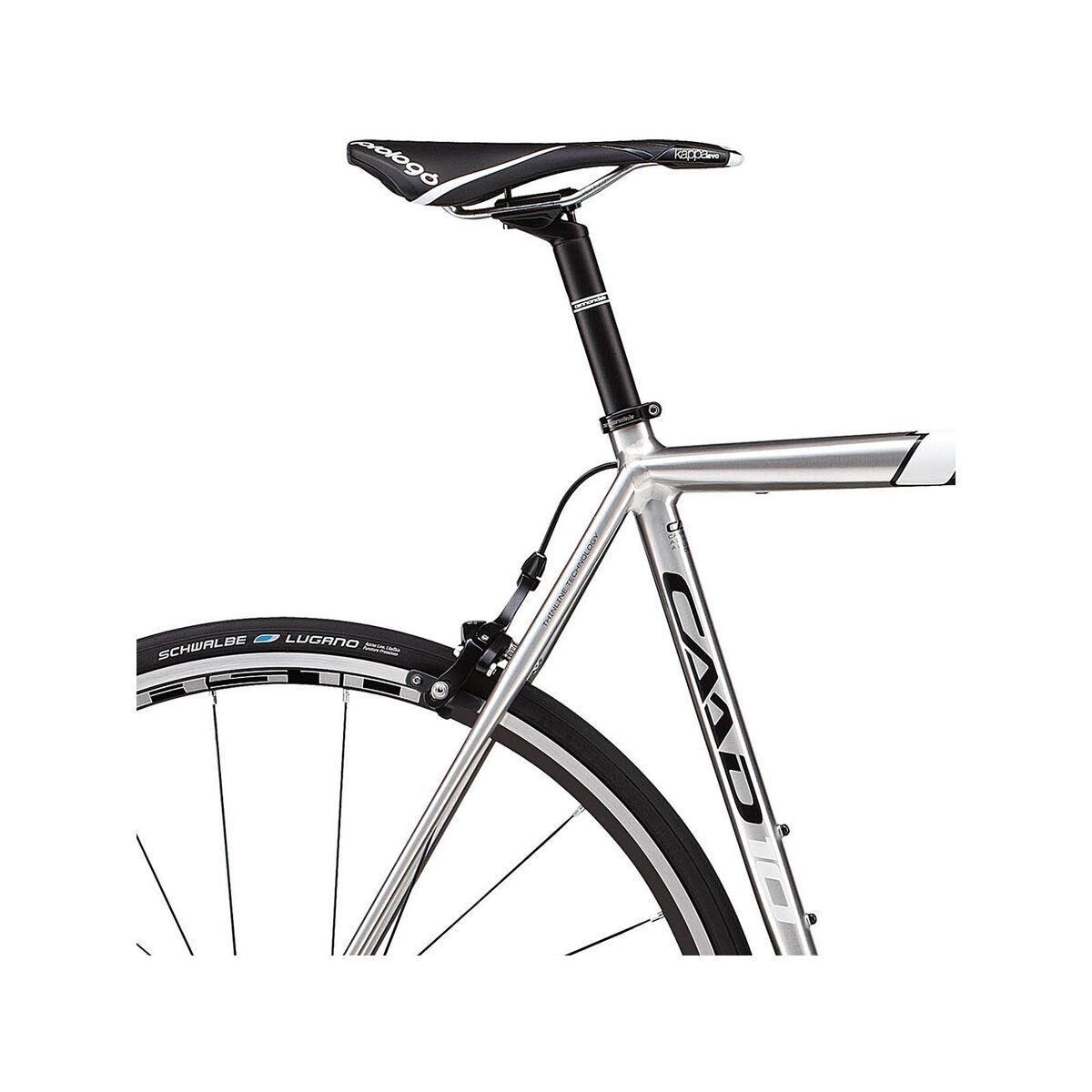 Cannondale CAAD 10 5 105 Triple, brushed aluminum w/ jet black and magnesium white accents gloss - Bild 5