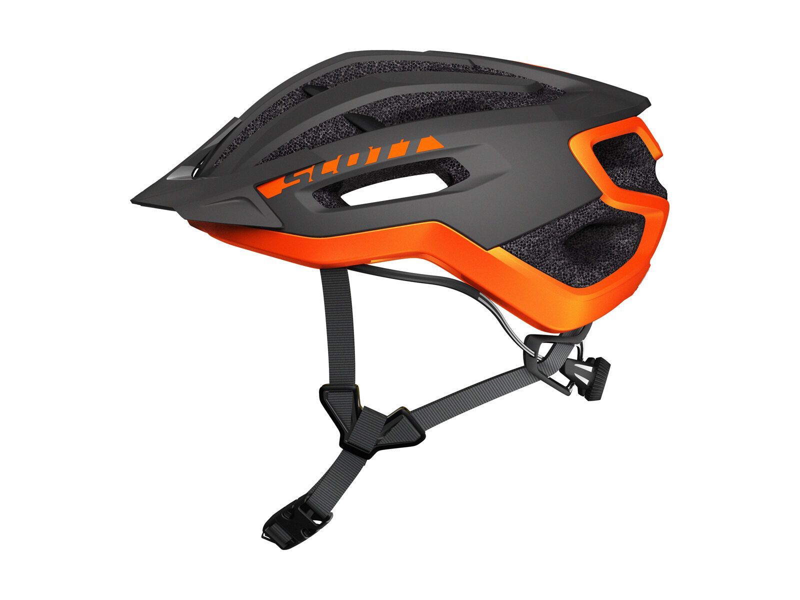 Scott Fuga Plus Helmet, grey/orange - Bild 2