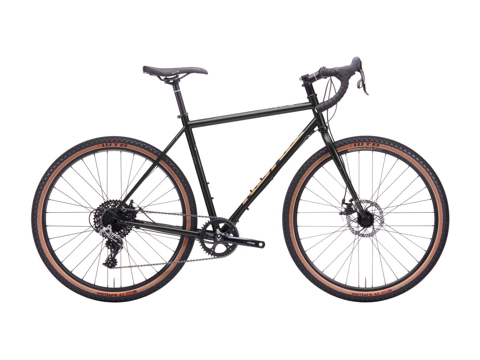 Kona Rove ST, gloss black w/ gold & light black decals - Bild 1