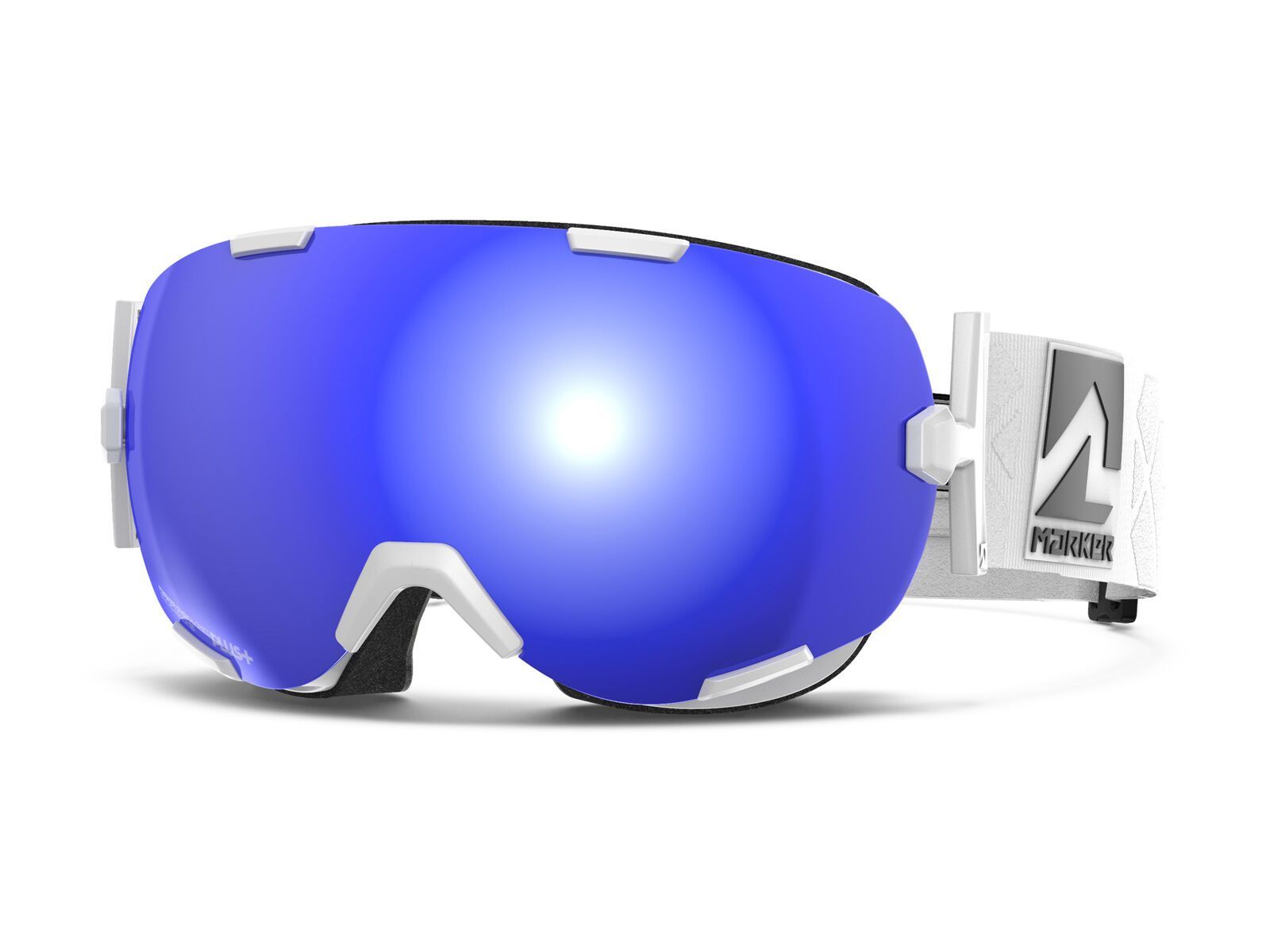 Marker Projector+ Polarized inkl. WS, weiß/Lens: blue hd mirror - Bild 1