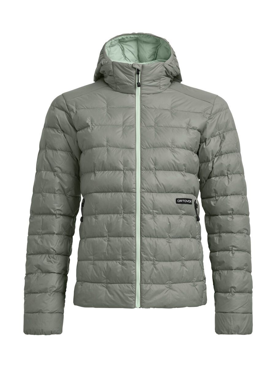 Ortovox DownWool 180 Hooded Jacket W, green sage - Bild 1