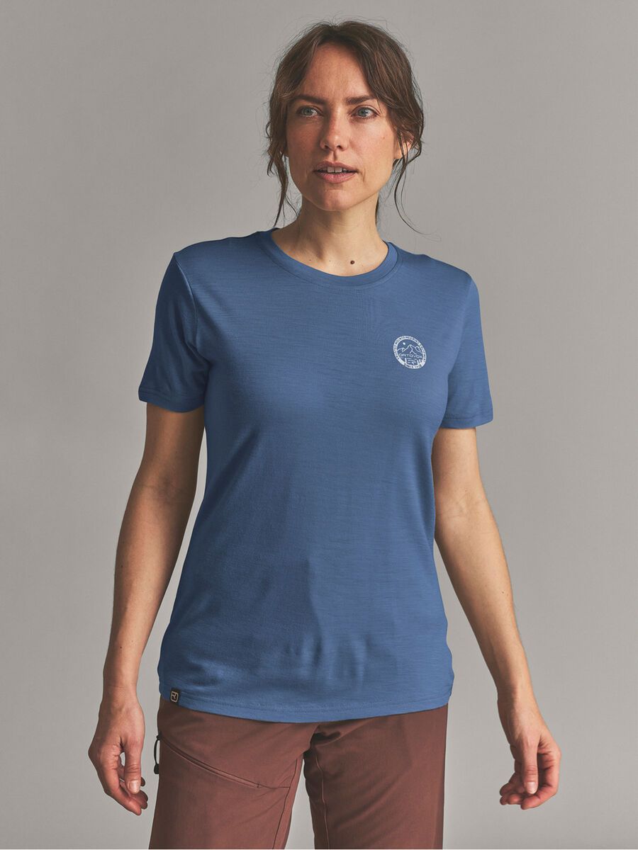 Ortovox 185 Merino MTN Badge TS W, blue nunatak - Bild 3