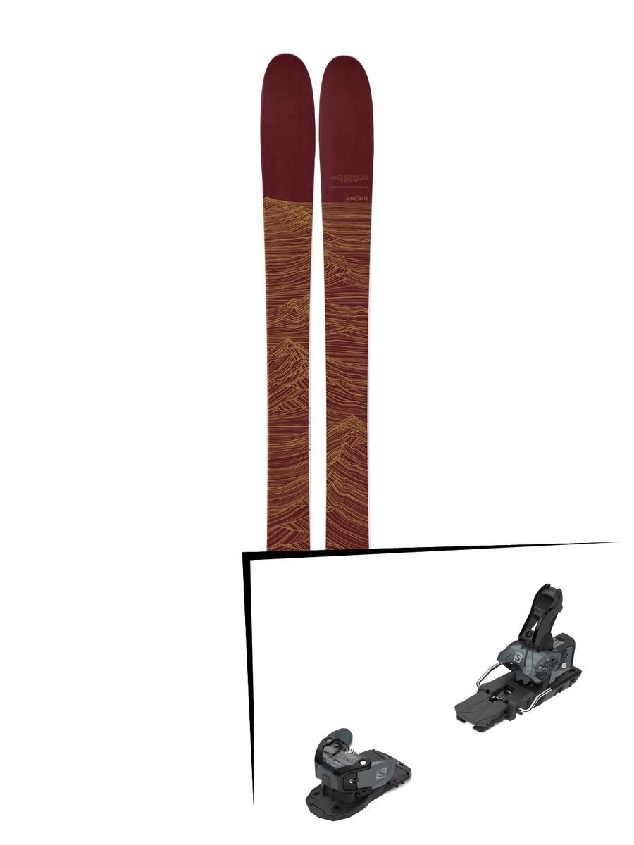 Set: Line Mordecai 2019 + Salomon Warden MNC 13 black/grey - Bild 1