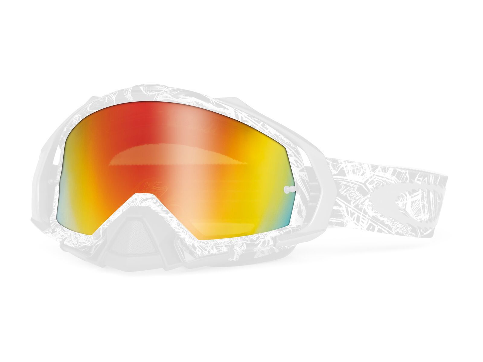 Oakley Mayhem Pro Lens, fire iridium - Bild 1