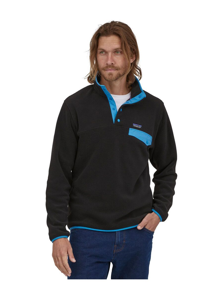 Patagonia Men's Lightweight Synch Snap-T Pullover, black - Bild 2