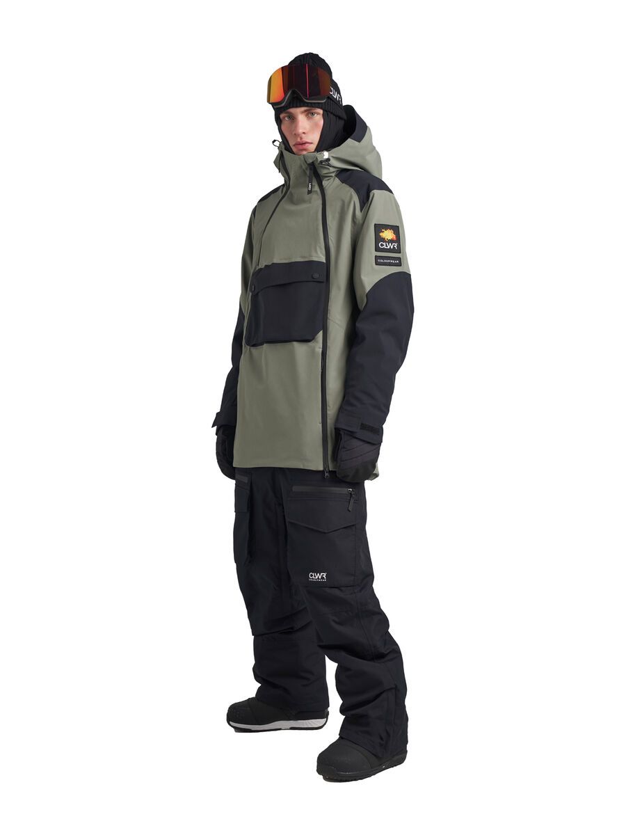 Colourwear Foil Anorak, grey green - Bild 1