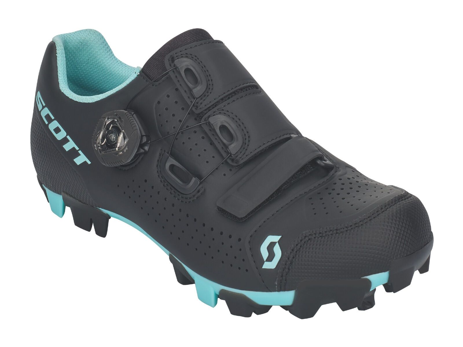 Scott MTB Team Boa Lady Shoe, black/light blue - Bild 1