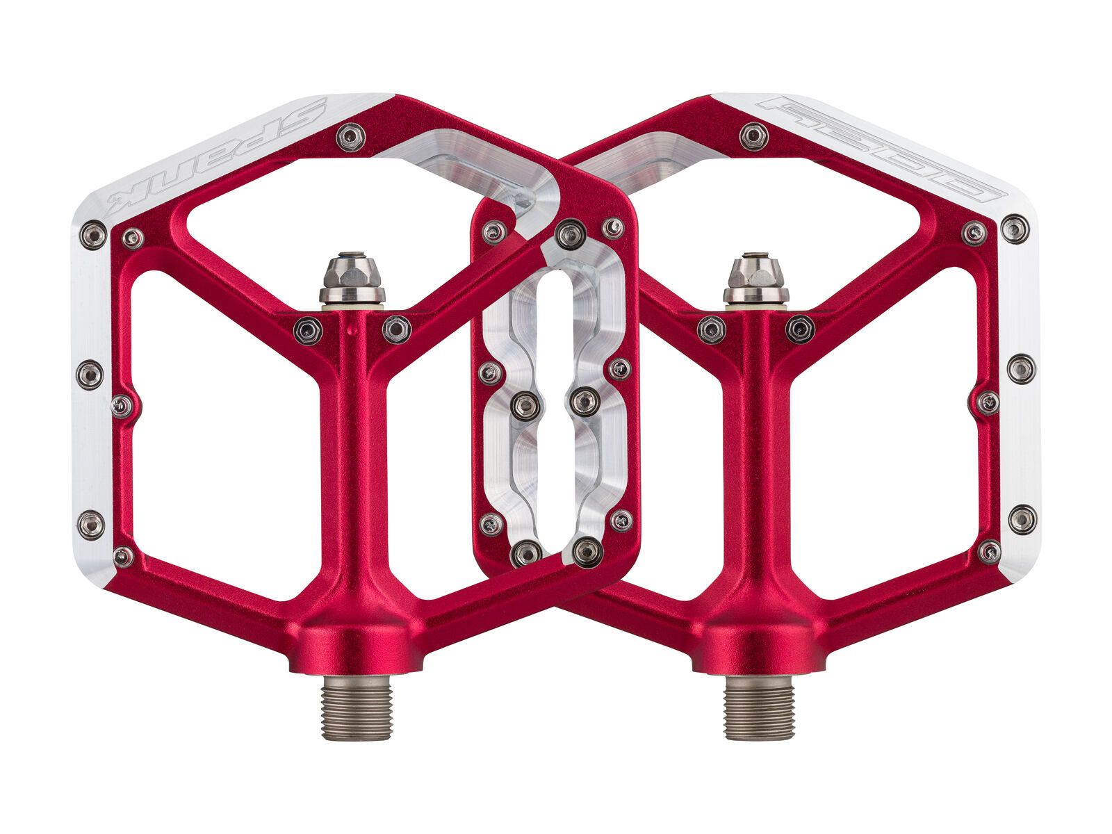 Spank Oozy Trail Pedals, red - Bild 2