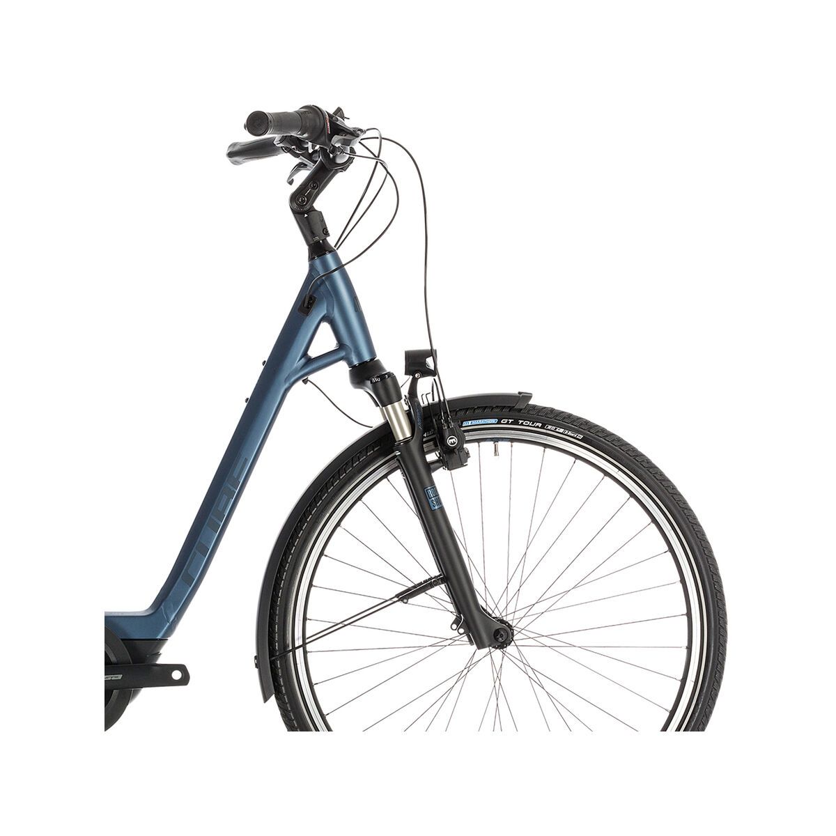 Cube Town Hybrid EXC 400 Easy Entry, blue´n´blue - Bild 6