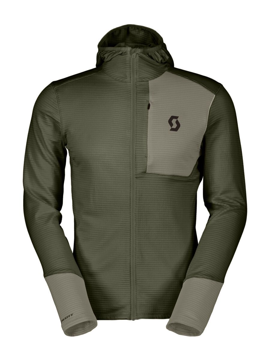 Scott Defined Light Men's Hoody, douglas green/dust grey - Bild 1
