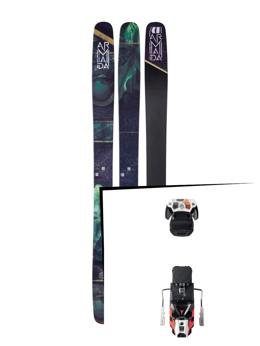 Set: Armada JJ Zero 2018 + Atomic Warden MNC 13 white/black/orange - Bild 1