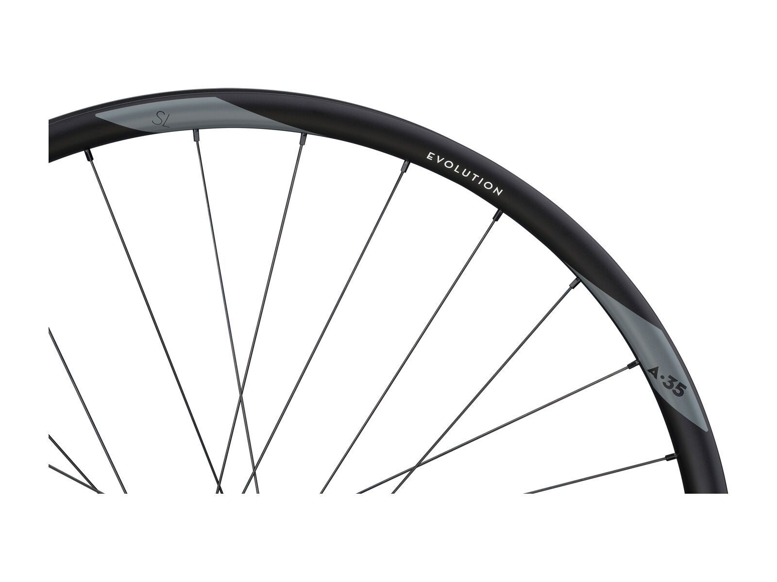 Newmen Evolution SL A.35 6-Loch - 27.5 / 12x148 mm Boost / Shimano Micro Spline, black - Bild 4