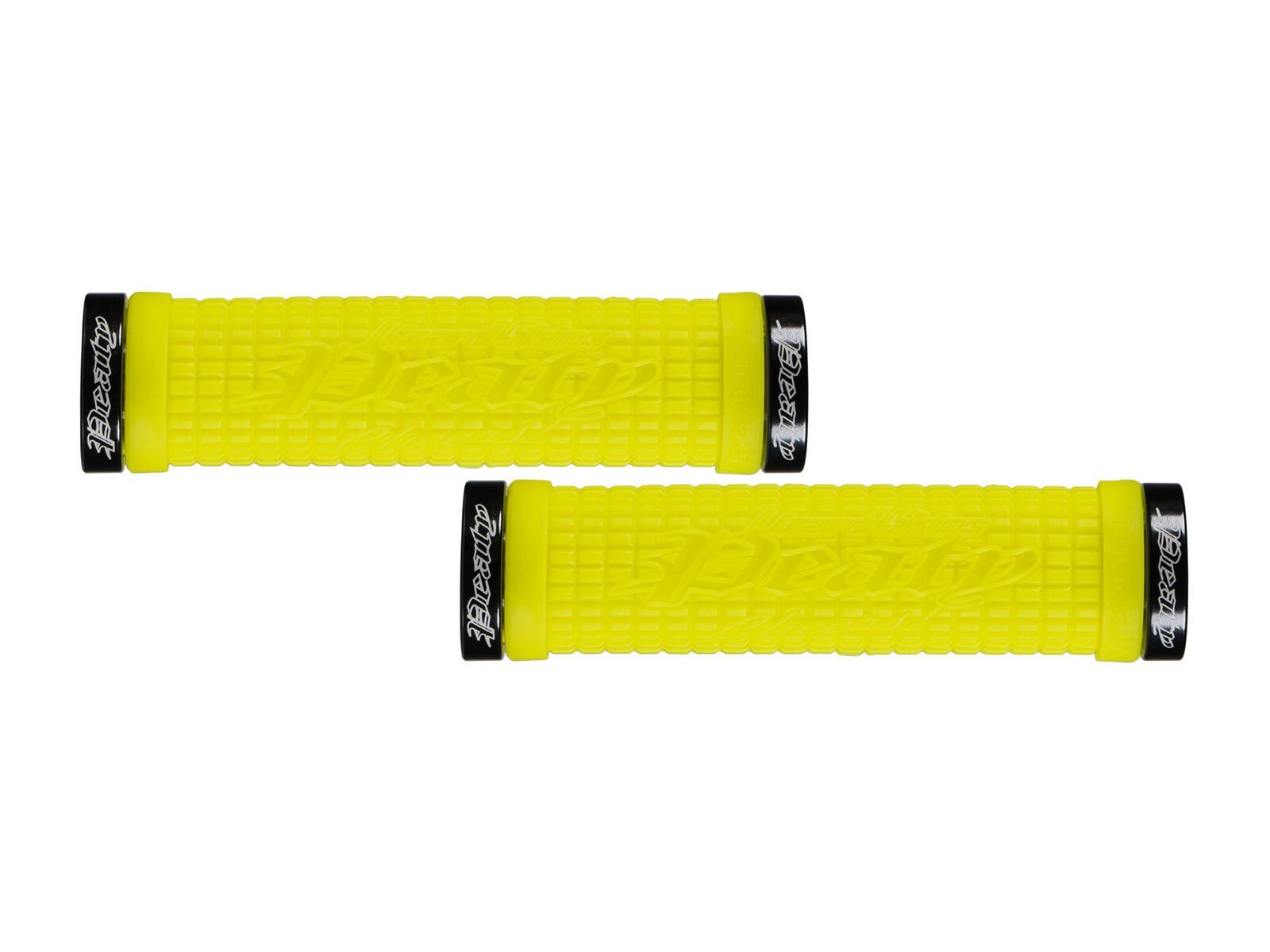 Lizard Skins Peaty Cheers Lock-On Grips, neon/black - Bild 1