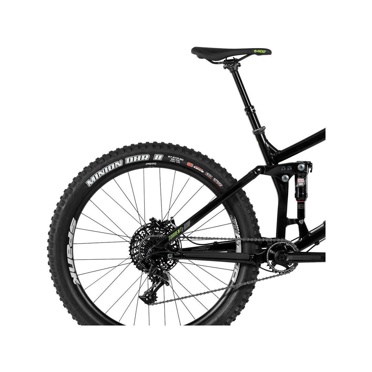 Norco Torrent FS+ 7.1, black/grey/green - Bild 5