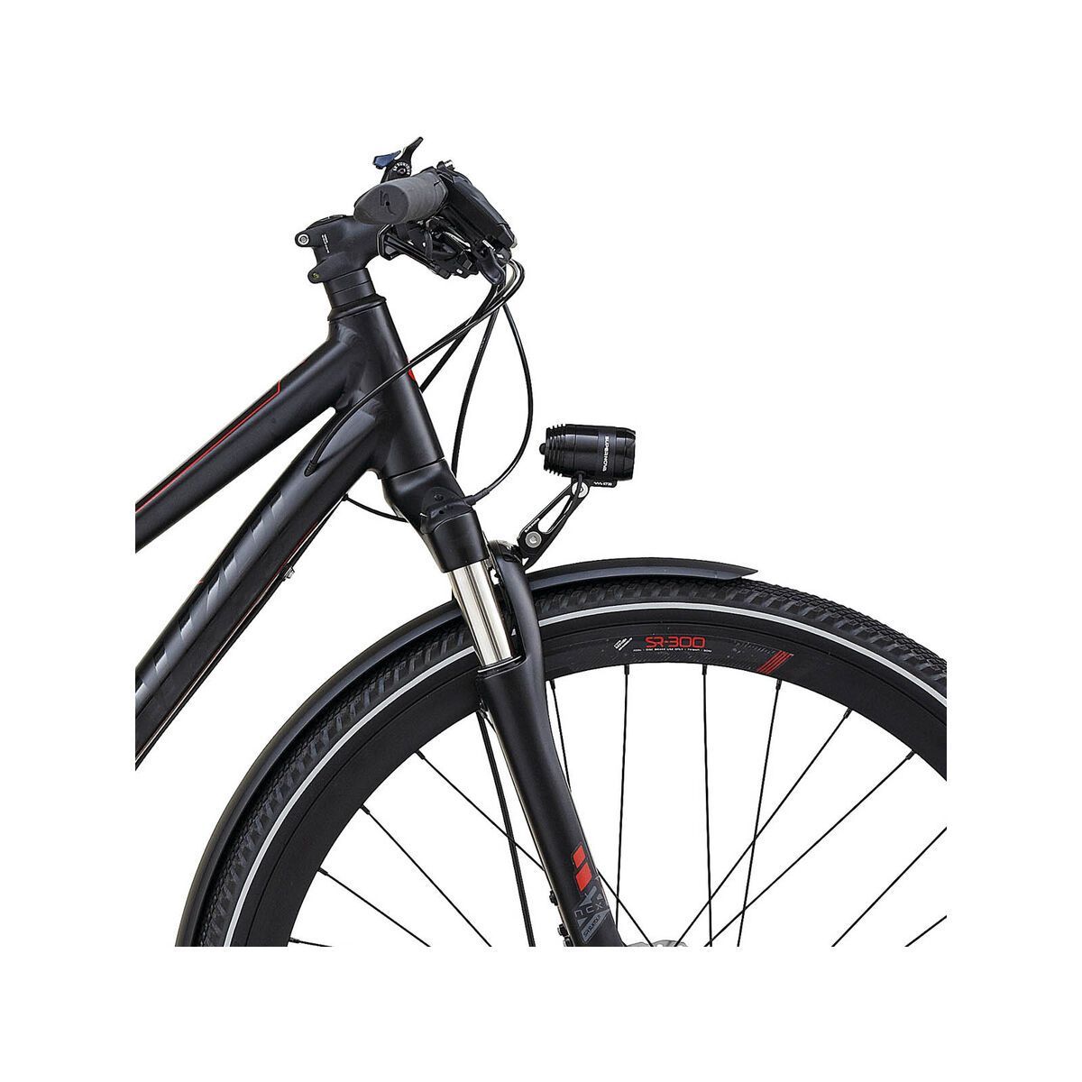 Specialized Crossover Expert Disc Step Through, Black/Red - Bild 5