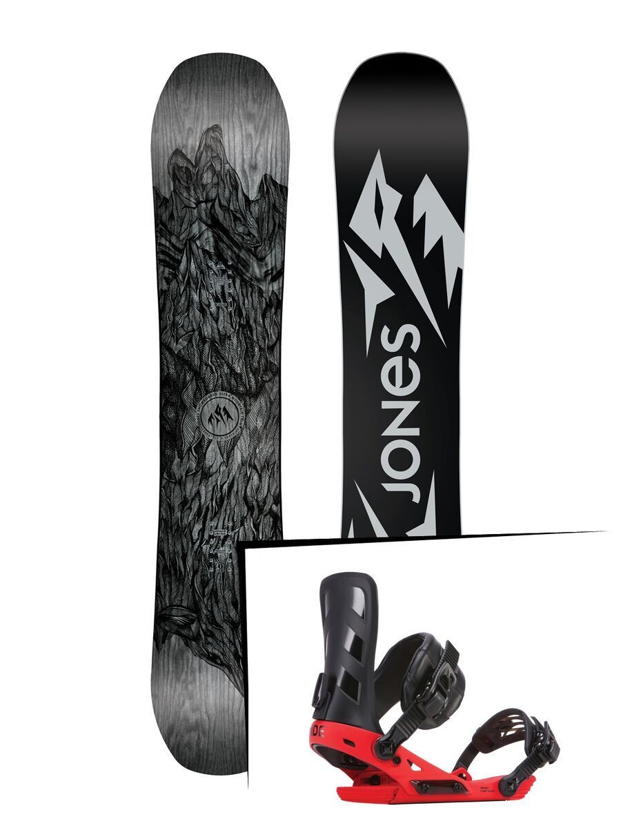 Set: Jones Ultra Mountain Twin 2019 + Ride Revolt (1923758S) - Bild 1