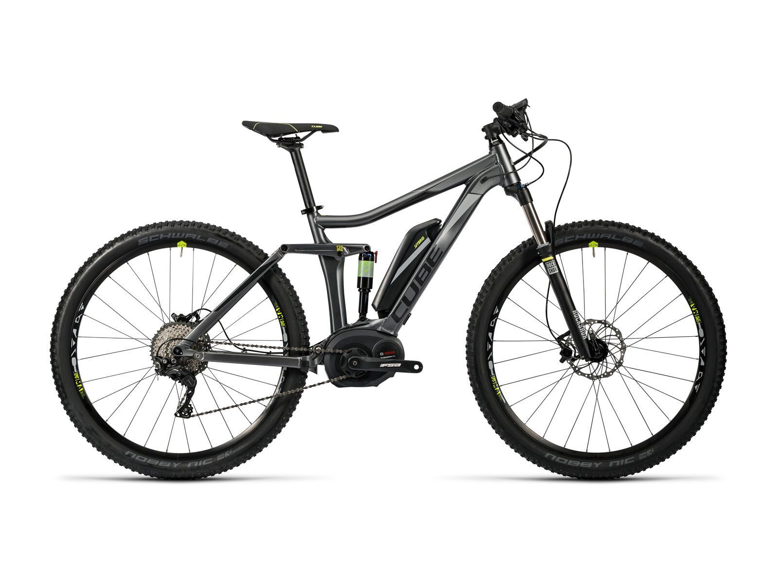 Cube Stereo Hybrid 120 HPA Pro 500 29, grey´n´green - Bild 1