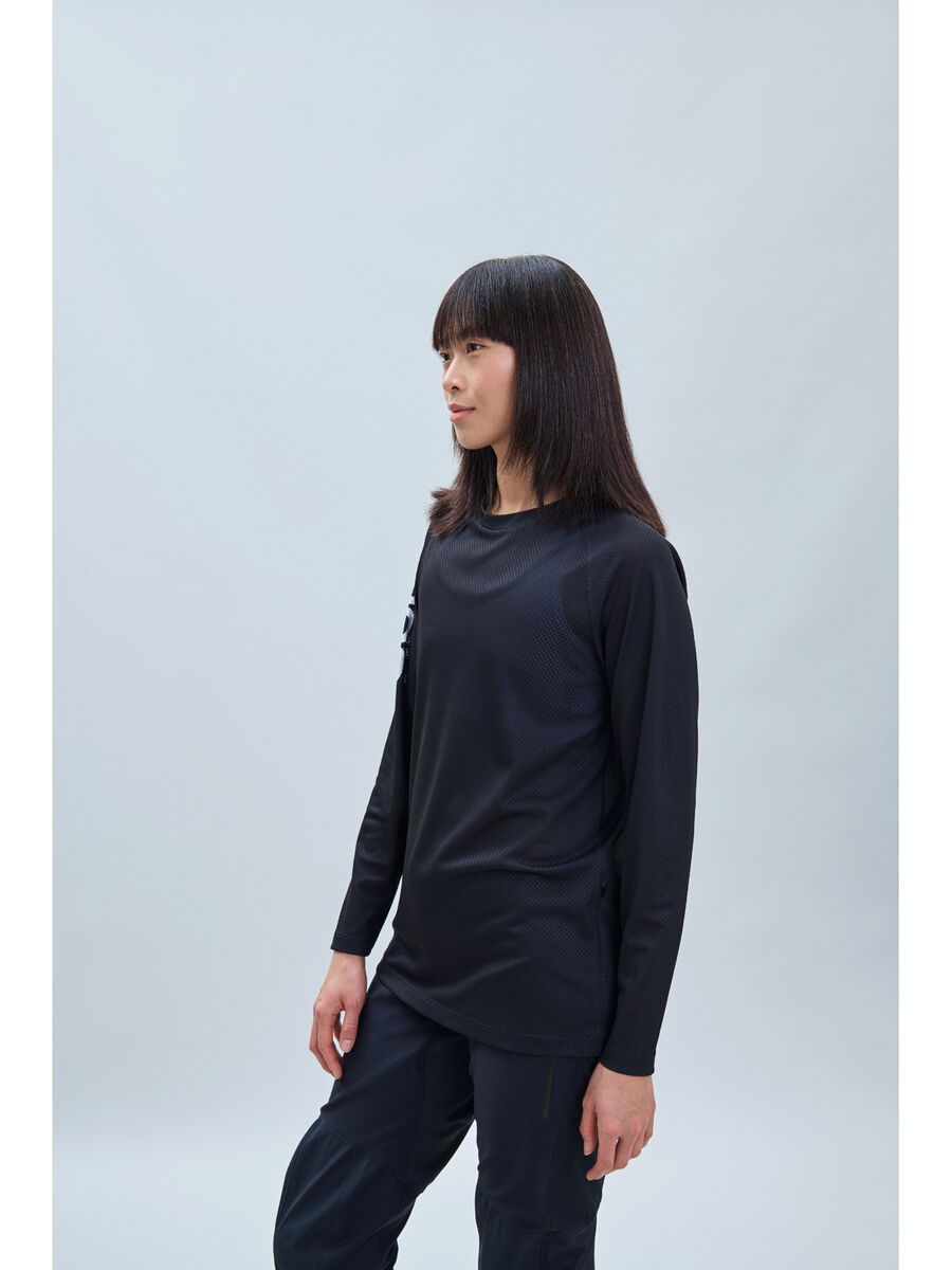 POC W's MTB Pure LS Jersey, uranium black - Bild 4