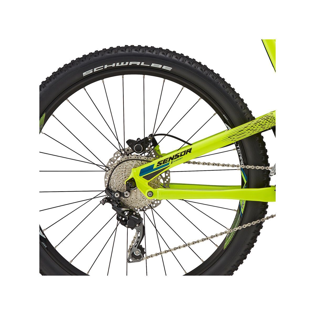 GT Sensor Comp, gloss neon yellow & mustang - Bild 4
