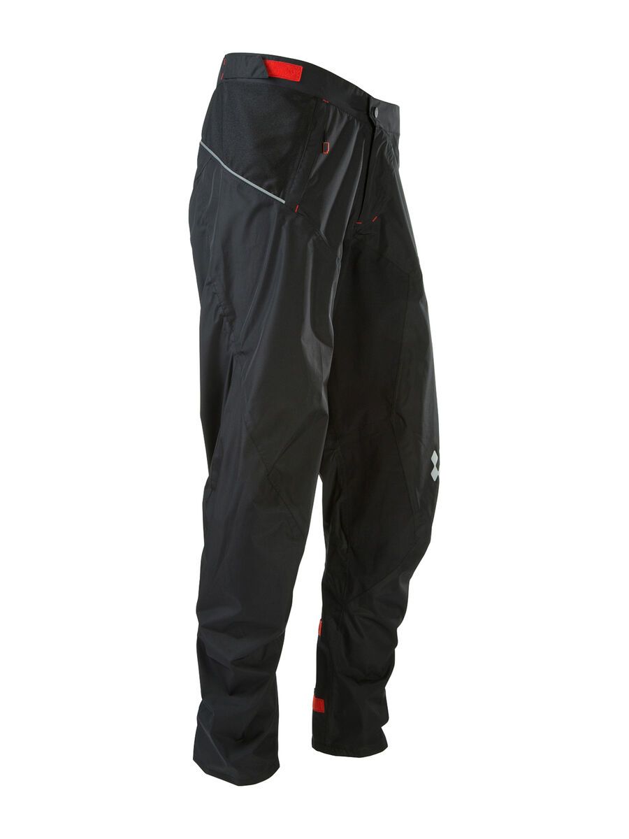 Cube Blackline Regenhose lang, black´n´grey´n´red - Bild 1