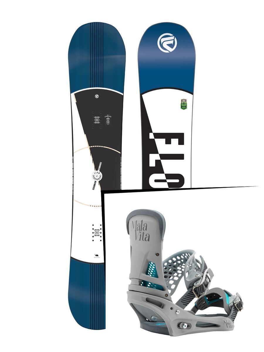 Set: Flow Era 2017 + Burton Malavita (1712849S) - Bild 1