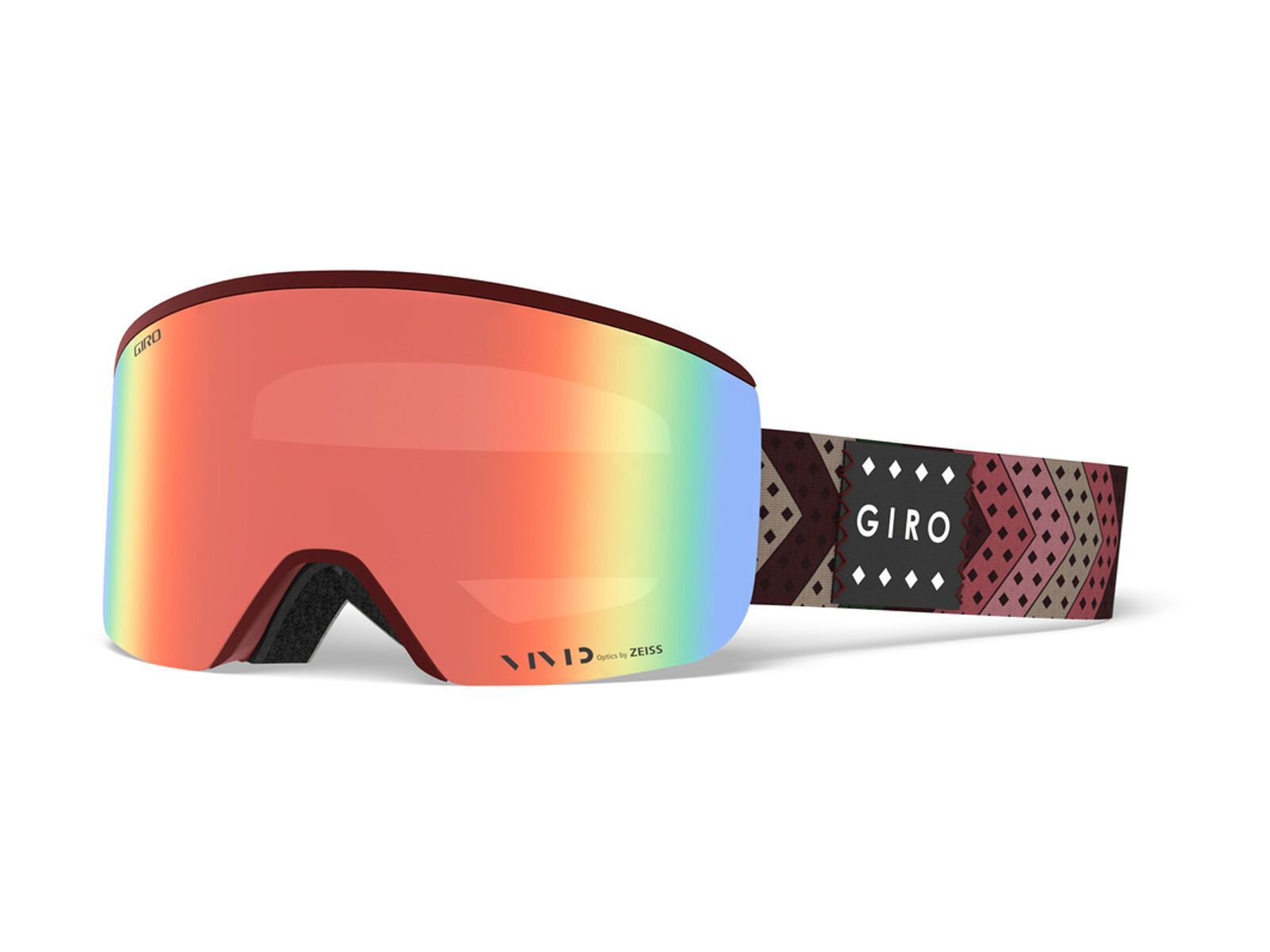 Giro Ella inkl. WS, scarlet mo rockin/Lens: vivid copper - Bild 5