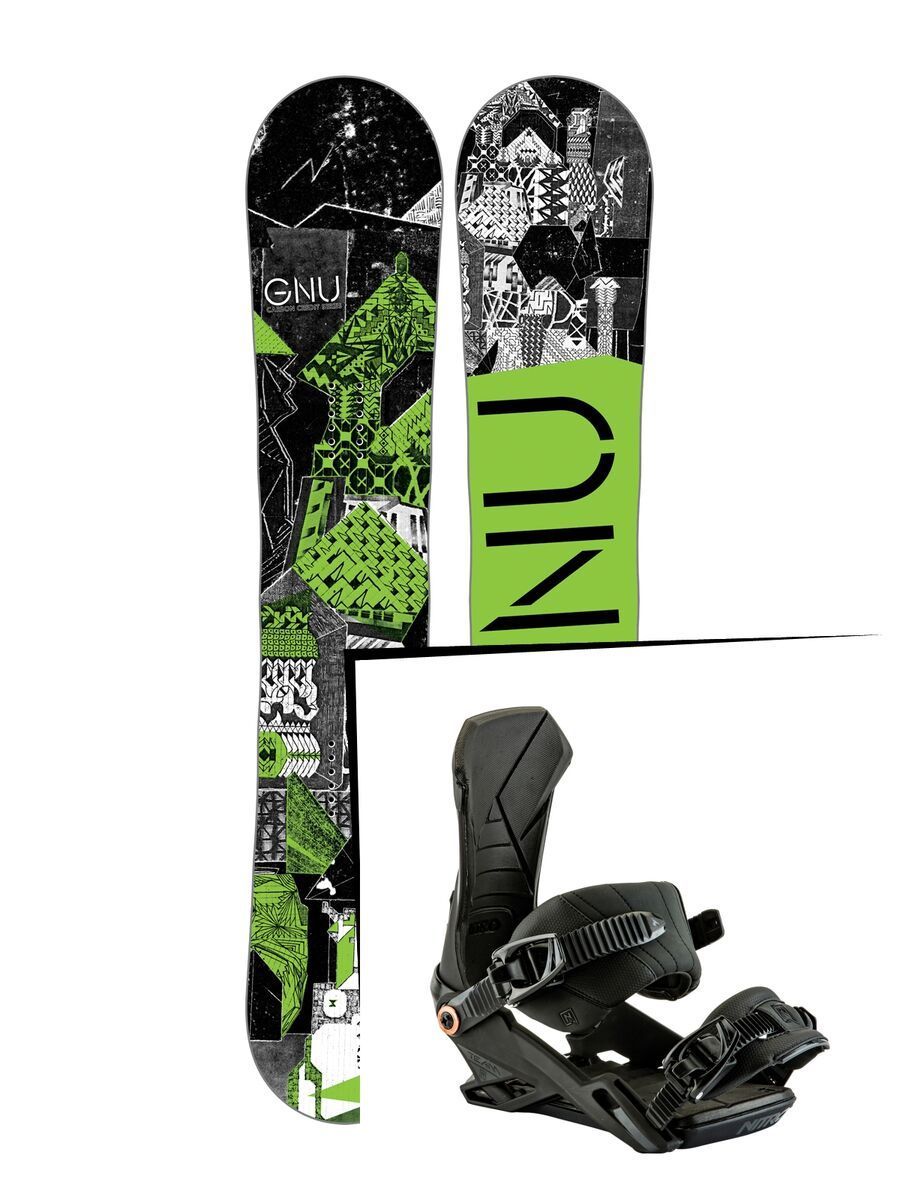 Set: Gnu Carbon Credit 2017 + Nitro Team (1691157S) - Bild 1