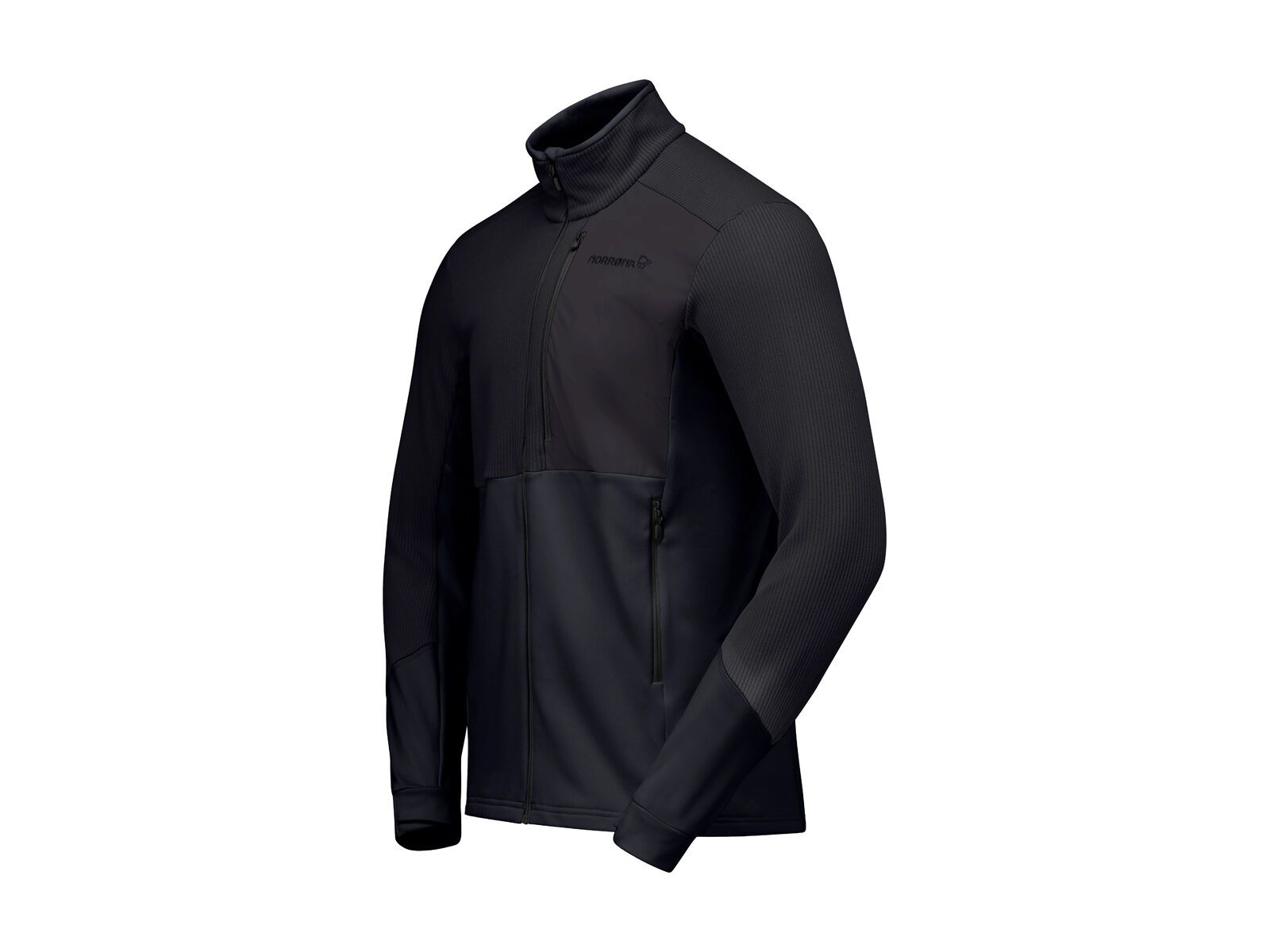 Norrona lofoten warm2 Jacket M's, caviar black - Bild 3
