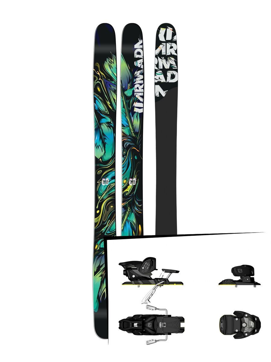 Armada Set: VJJ 2.0 2016 + Salomon Warden MNC 13 - Bild 1