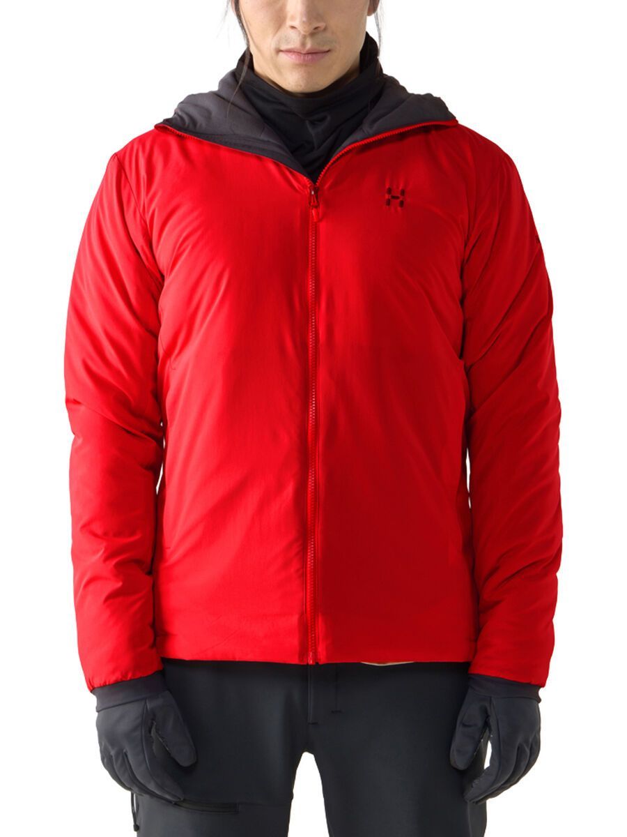 Haglöfs MIMIC Alert Hood Men, bright red - Bild 3