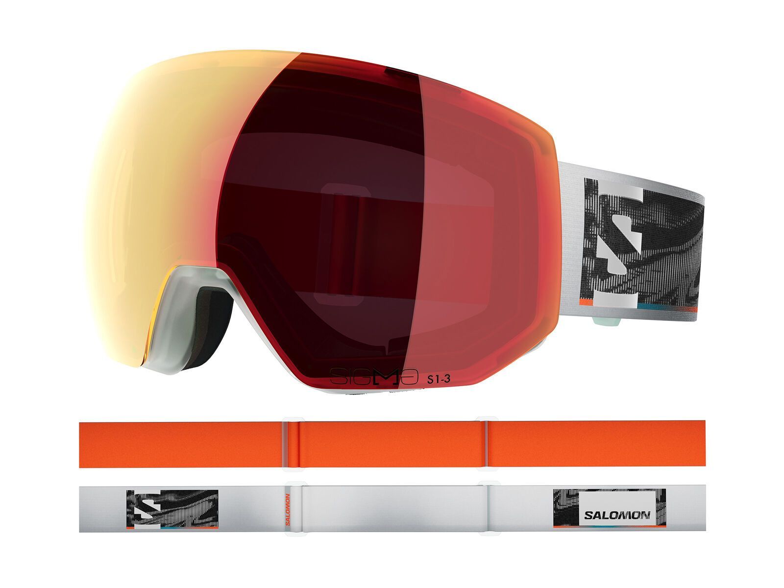 Salomon Radium Pro, Sigma Photo Poppy Red / translucent frozen - Bild 5