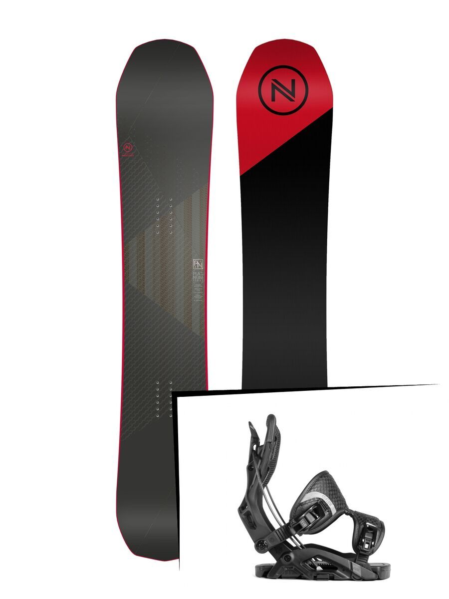 Set: Nidecker Platinum 2019 + Flow Fuse (2226536S) - Bild 1