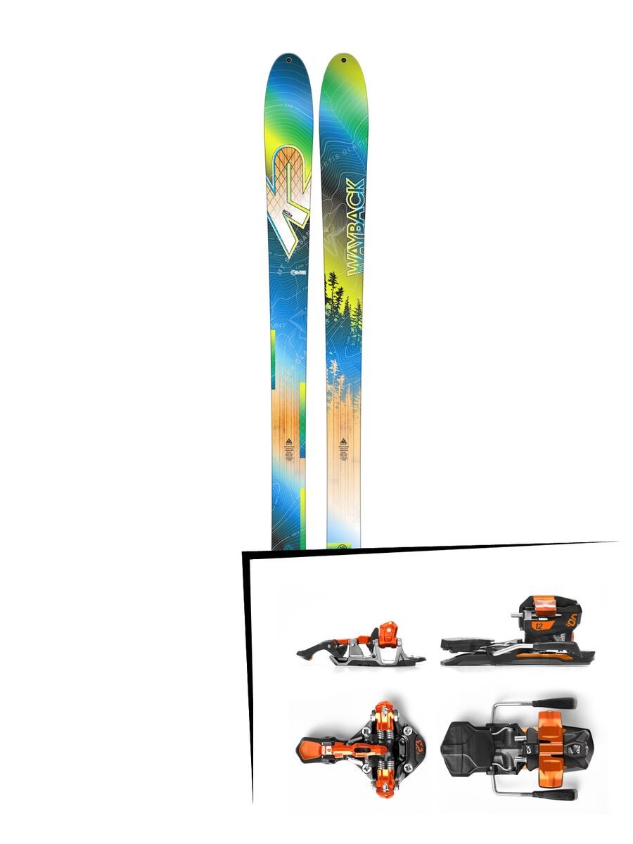Set: K2 SKI Wayback 82 ECOre 2017 + G3 Ion 12 (1716203) - Bild 1
