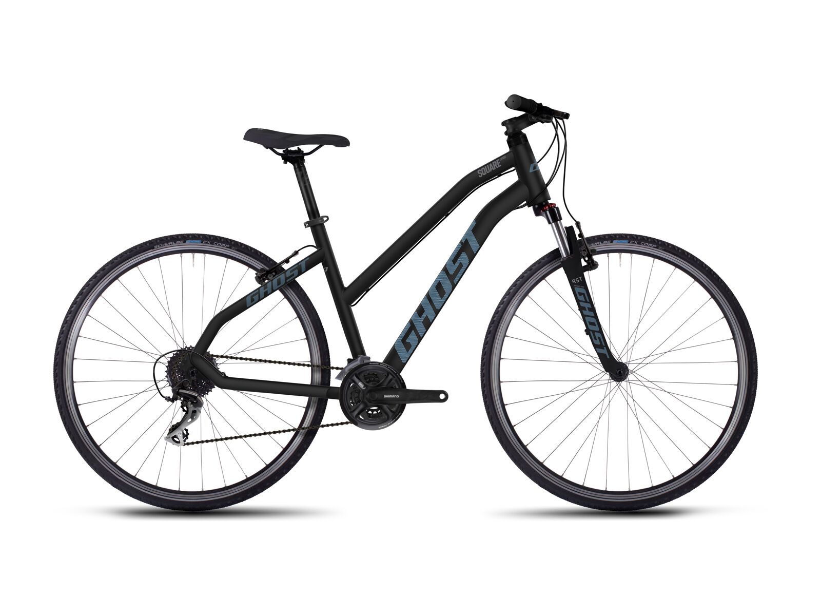 Ghost Square Cross 2 Miss, black/lightblue - Bild 1