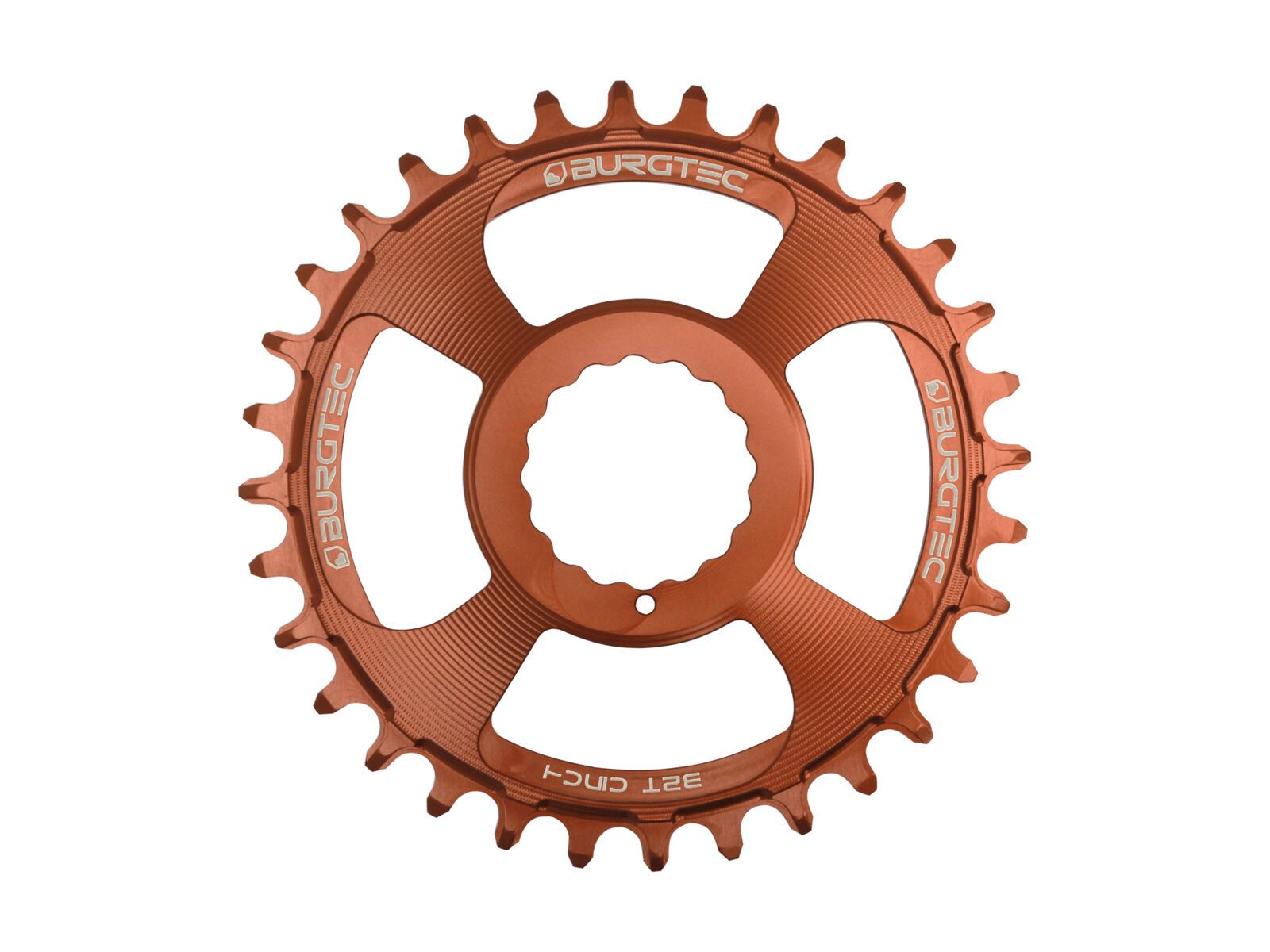 Burgtec Cinch Thick Thin Chainring, kash bronze - Bild 1