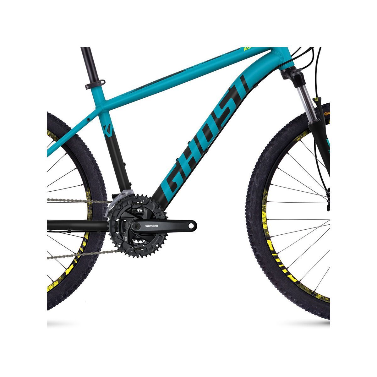 Ghost Kato 4.7 AL, electric blue/night black/neon yellow - Bild 3