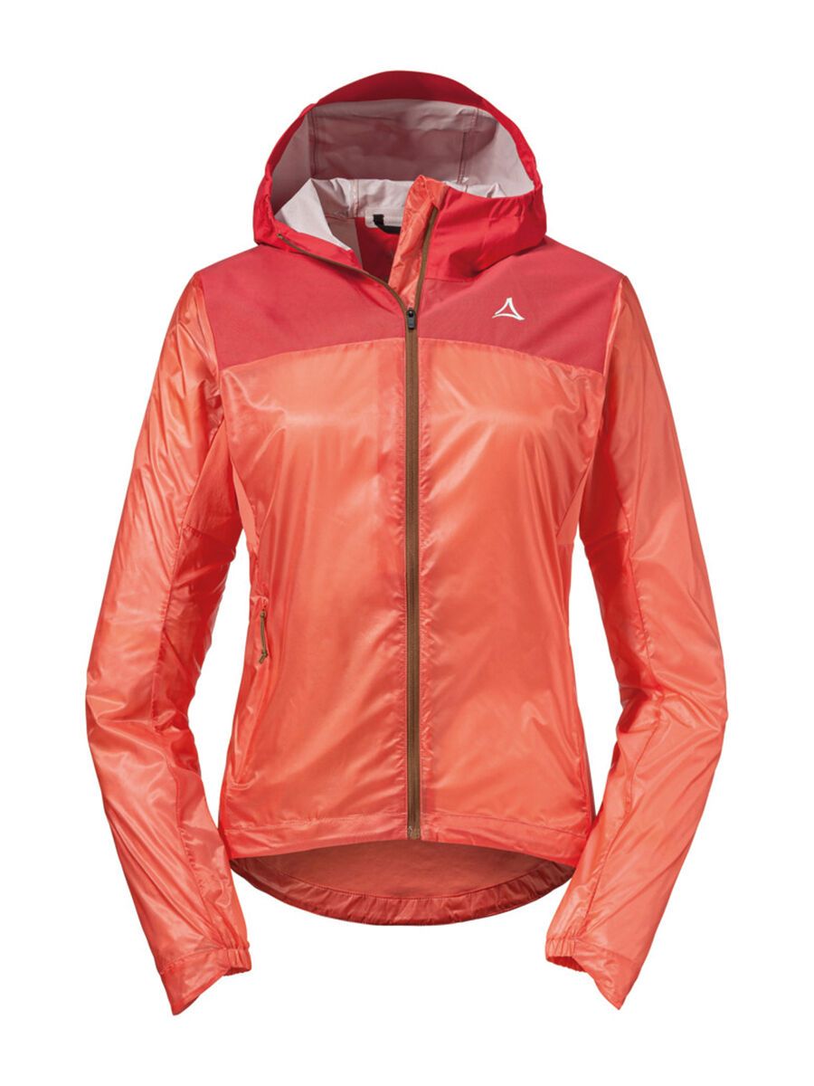 Schöffel Hybrid Jkt Flow Trail L, georgia peach - Bild 1