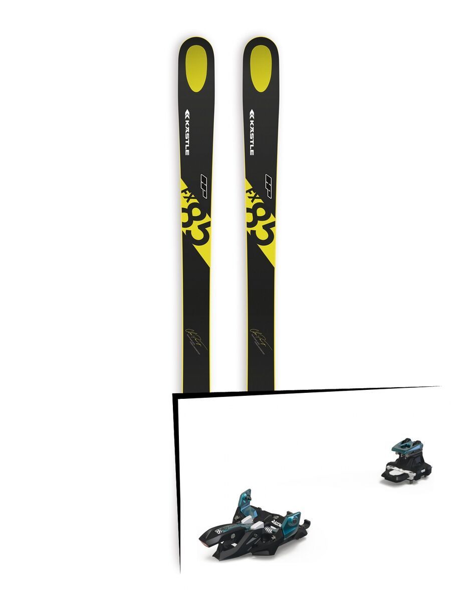 Set: Kästle FX85 HP 2019 + Marker Alpinist 9 black/turquoise - Bild 1
