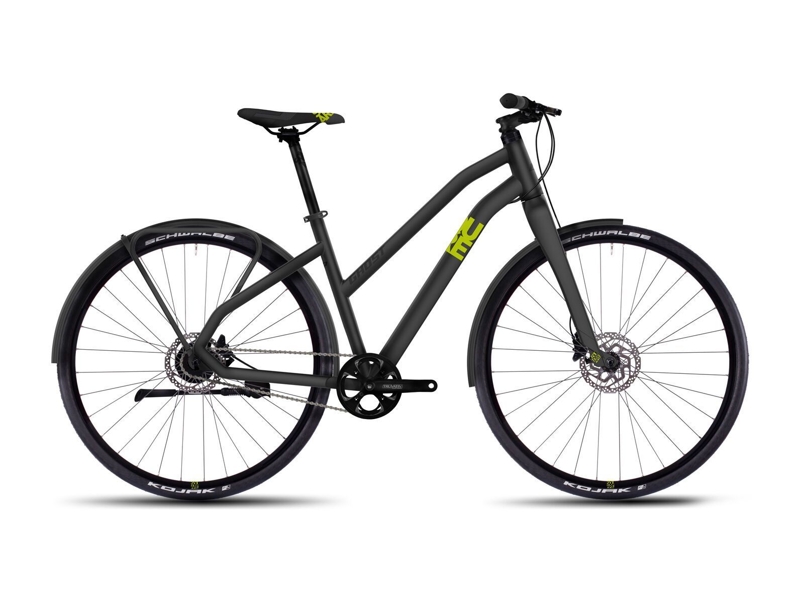 Ghost Square Urban 4 Miss, gray/limegreen - Bild 1